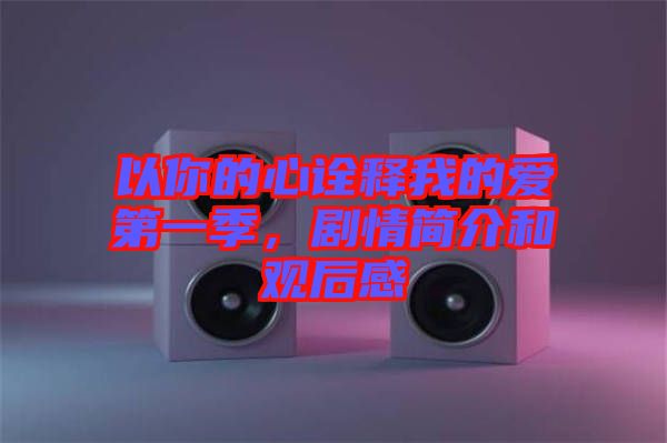 以你的心詮釋我的愛第一季，劇情簡介和觀后感