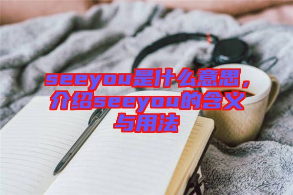 seeyou是什么意思，介紹seeyou的含義與用法
