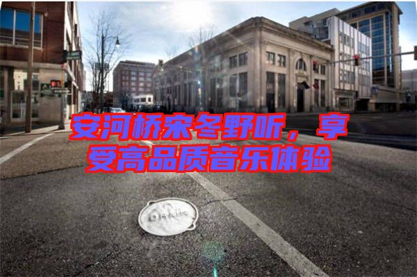 安河橋宋冬野聽，享受高品質(zhì)音樂體驗