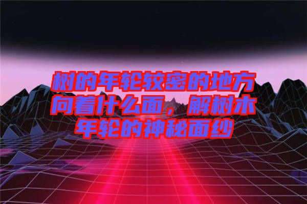 樹(shù)的年輪較密的地方向著什么面，解樹(shù)木年輪的神秘面紗