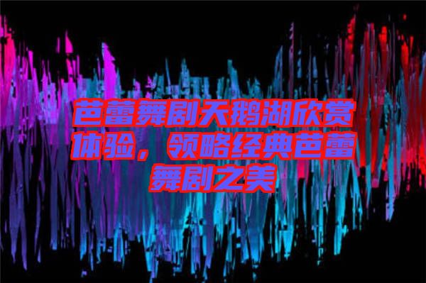 芭蕾舞劇天鵝湖欣賞體驗(yàn)，領(lǐng)略經(jīng)典芭蕾舞劇之美