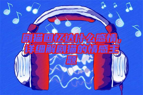 劇貓回憶達什么感情，詳細解劇貓的情感主題