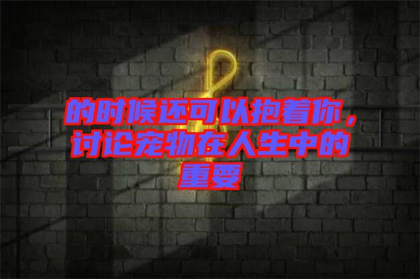 的時(shí)候還可以抱著你，討論寵物在人生中的重要