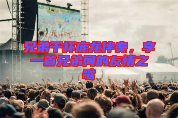 兄弟干杯龐龍伴奏，享一首兄弟間的友情之歌