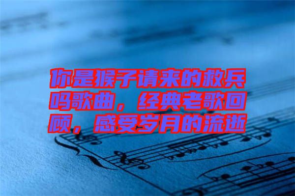你是猴子請來的救兵嗎歌曲，經(jīng)典老歌回顧，感受歲月的流逝