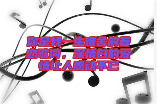 你是我一生難舍的眷戀歌詞，深情白的愛(ài)情讓人感動(dòng)不已
