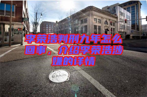 李榮浩判刑九年怎么回事，介紹李榮浩涉嫌的詳情