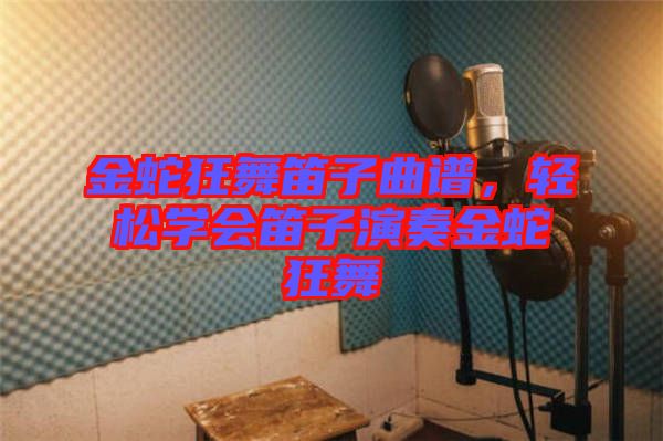 金蛇狂舞笛子曲譜，輕松學(xué)會笛子演奏金蛇狂舞